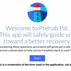 Prehab Screenshot